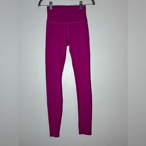 Lululemon Wunder Under Pant leggings High Rise Regal Plum Purple size 4